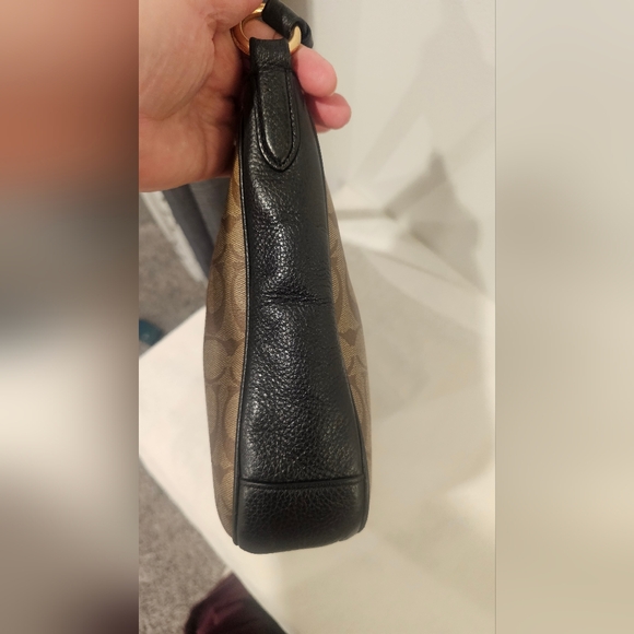 Coach Ellie File Bag Signature Canvas Women's Crossbody Purse - Picture 11 of 16